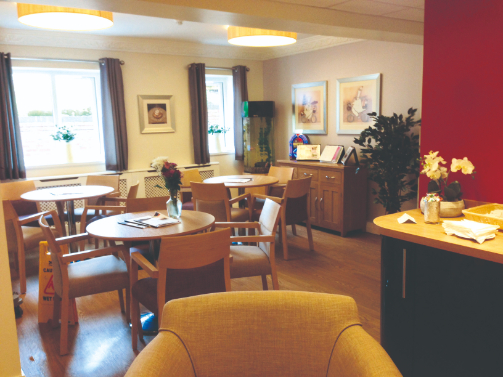 Rose Court dining area